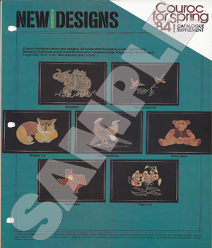 Couroc of Monterey-51 Couroc Product Catalogues 1958 to 1985.